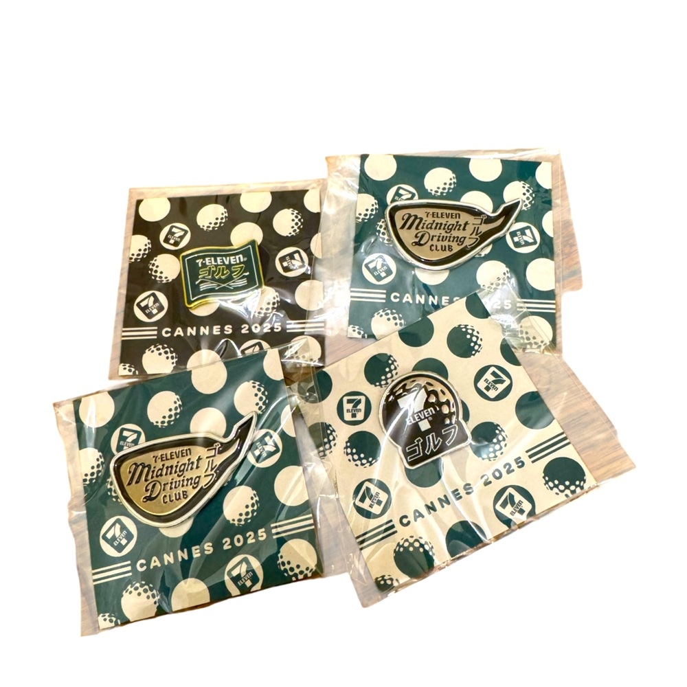 7-Eleven Midnight Driving Club Limited-Edition Pins. NWT